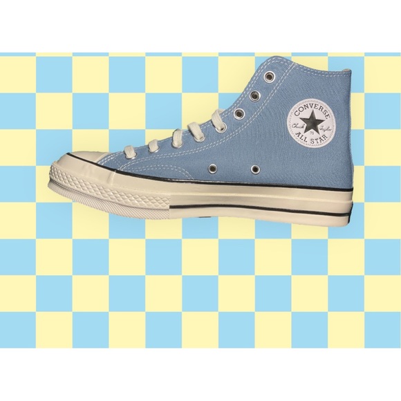 Light blue Converse Allstars - Picture 2 of 3